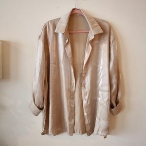 Button Down Gold Shirt